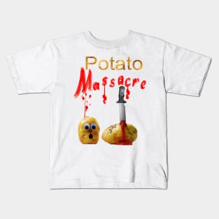 Potato Massacre Kids T-Shirt